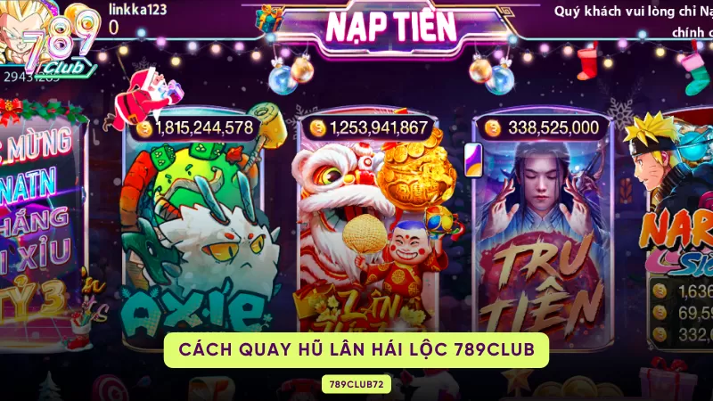 cách quay hũ lân hái lộc