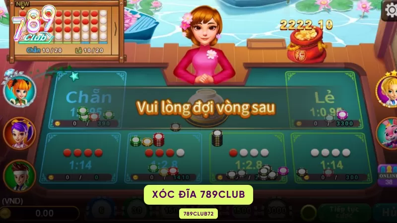 xóc đĩa 789club